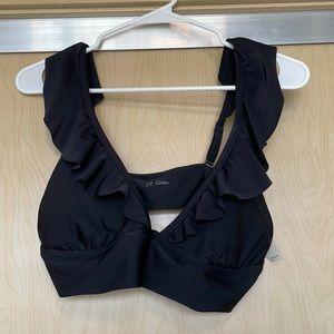 Aerie Ruffle Bikini Top, Size XL, NEW WITH TAGS